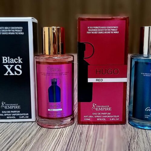 EMPIRE PERFUME 100 ML LONG LASTING, COOL WATER, SHALIS , XS BLACK, CREED